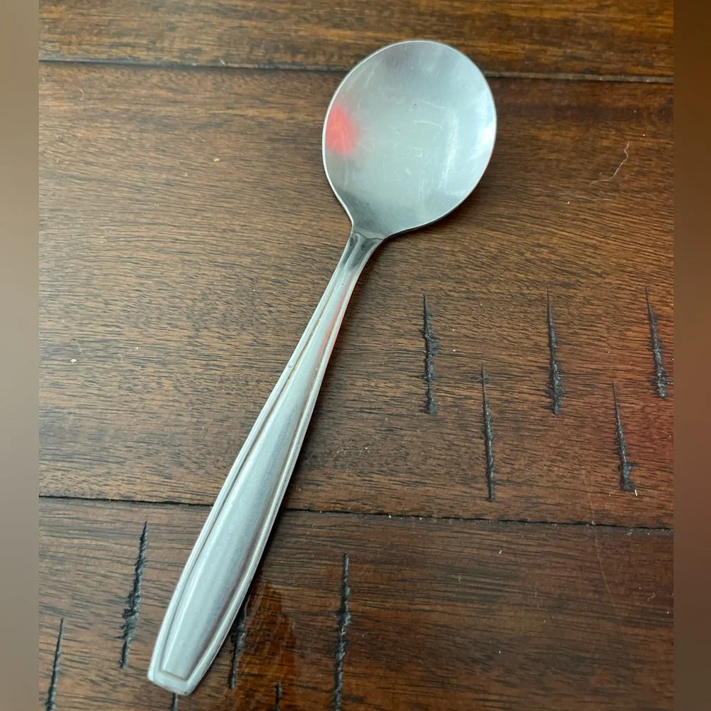 BRAND WARE Stainless Steel Round Soup Spoon
